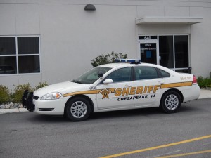 Chesapeake Sheriff Car Step 1